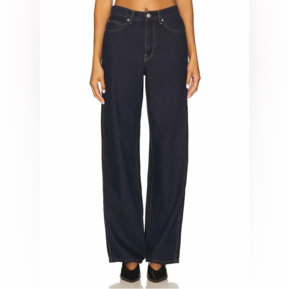 DL1961 Kaylen Soft Curve High-Rise Tapered Jeans, NWT